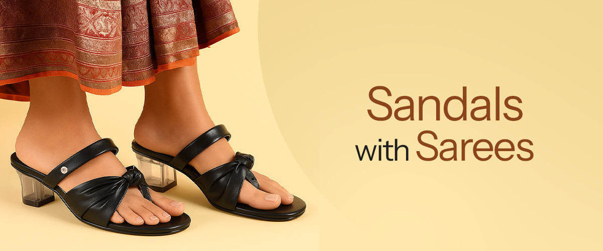 Sandals with Sarees: Fusion Footwear Tips for Traditional Outfits