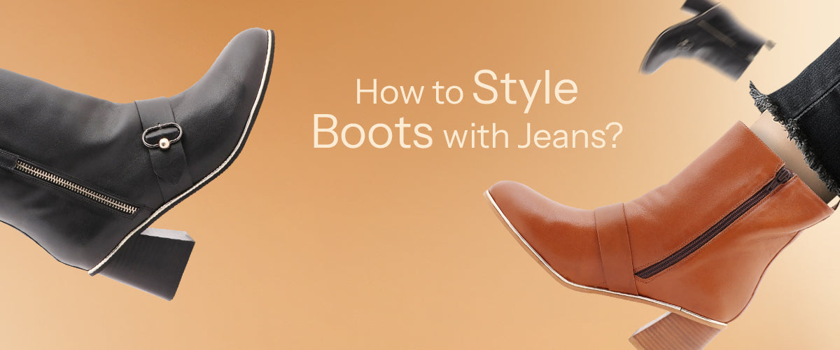 how to style boots with jeans