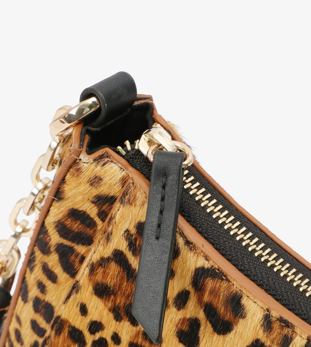 Suede Chain Bag